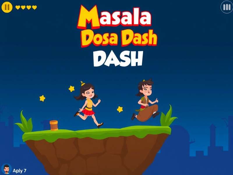 Masala Dosa Dash Gameplay