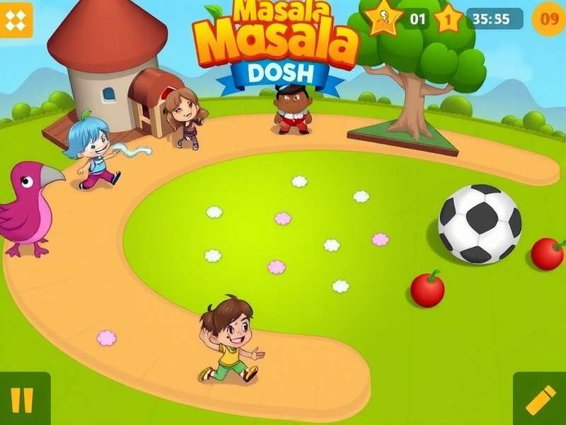 Masala Dosa Dash Characters